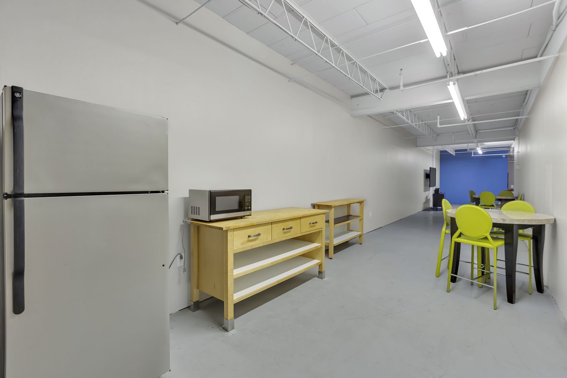 Club room kitchen and coffee bar area